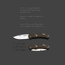 Lazbisa Outdoor Bıçak Çakı Kamp Bıçağı Mutfak Bıçak Kılıf Hediyeli El Yapımı ( 21 cm )
