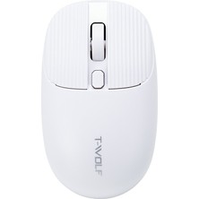 T-Wolf Q19 Bluetooth 1600DPI Ergonomik Kablosuz Fare  (Yurt Dışından)