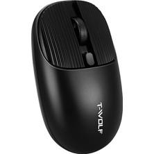 T-Wolf Q19 Bluetooth 1600DPI Ergonomik Kablosuz Fare  (Yurt Dışından)