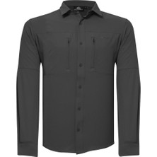 Alpinist Tegus Uzun Kollu Erkek Gömlek Antrasit