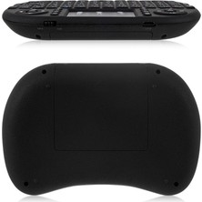 HUA3C 2.4g Mini I8 Kablosuzlar Touchpad Klavye - Siyah (Yurt Dışından)