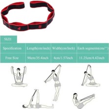 Omsiva Yoga Kademeli Elastik Yoga Bandı