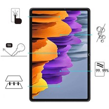 Smody Samsung Galaxy Tab S7 Plus T970 12.4 Inç Ekran Koruyucu Cam