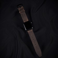 Minimal X Design Minimal x Apple Watch Uyumlu Kordonu - 42/44/45 ve 49 mm - Gerçek Deri & El Yapımı