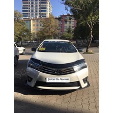 Şüscar Oto Toyota Corolla 2013-2018 Batman Yarasa Ayna Kapağı Piano Black Abs Plastik