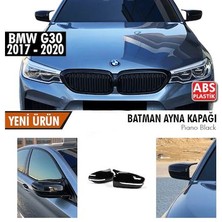 Şüscar Oto Bmw G30 5 Serisi Batman Yarasa Ayna Kapağı Piano Black Abs Plastik