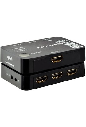 Uptech KX1013 HDMI 2.0V Switch 3 In 1 Out - 4KX2K @60Hz UHD