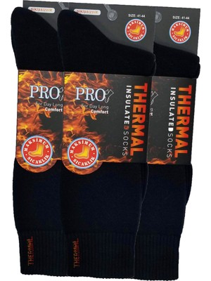 Pro 3 Adet Erkek Orjinal Termal Kalın Kışlık Çorap