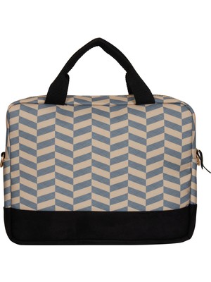 BloominBag Smokey Chevron 15.6 Inç Laptop / Macbook Çantası