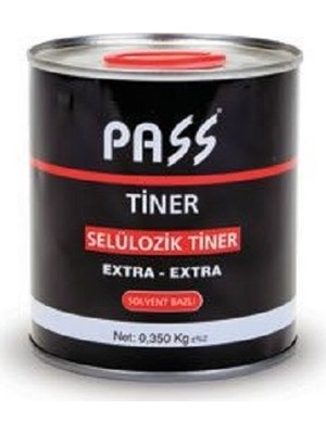 İstanbul e-Hırdavat Pass Selülozik Tiner 1/2 350 ml