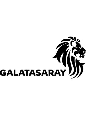 Sticker Usta | Aslanlı Galatasaray | Araba Laptop Duvar Folyo Sticker (Siyah)