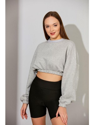 Alexander Gardi Alexandergardı Crop Sweatshirt (B22-110A01)