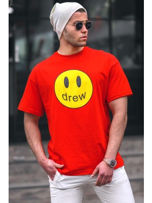 Madmext Kırmızı Erkek T-Shirt 5206