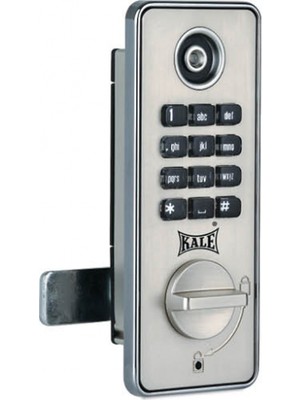 Kale Kilit Kale Elektronik Kabin Kilidi  Gümüş Mandallı KD050/45-115