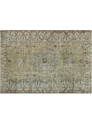 Sempati Halı Eskitme El Dokuma Vintage Halı 156 x 228 cm F1379