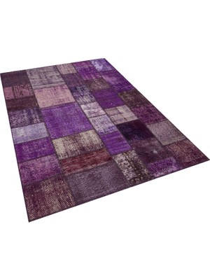 Sempati Halı Eşsiz Güzelliğe Sahip Patchwork El Dokuma Halı 160 x 230 cm 5916