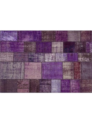 Sempati Halı Eşsiz Güzelliğe Sahip Patchwork El Dokuma Halı 160 x 230 cm 5916