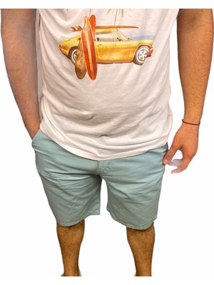 Superfly Men Chıno Short L.Blue Erkek Şort 21706-11