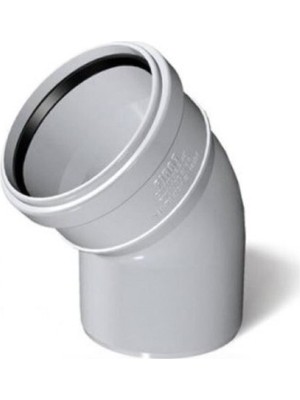 Fırat Pvc 70 Açık Dirsek 45°