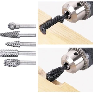 Tungsten Ahşap Oyma Şekillendirme Törpü Seti 715906