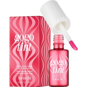 Benefit Cosmetics Gogo Tint Likit Dudak ve Yanak Renklendirici Parlak Kiraz Renkli Dudak ve Yanak Renklendirici 6 ml