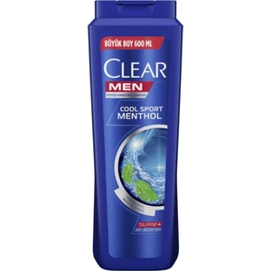 Men Cool Sport Menthol Şampuan 600  ml