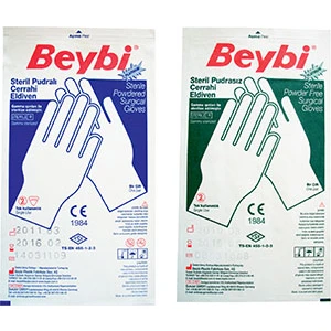 Steril  Pudrasız Beybi Gold Eldiven 50Lİ Paket 7,5
