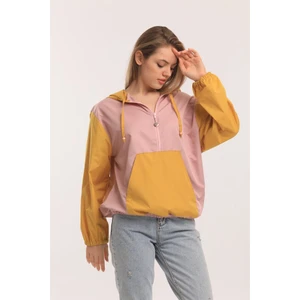 ALV Fashion Kadın Kapşonlu Yağmurluk