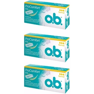 O.b. Procomfort Normal 16'lı Tampon 3 Paket (Toplam 48 Adet)