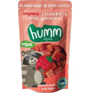 Humm Organic Çilekli Vegan Mini Küpler