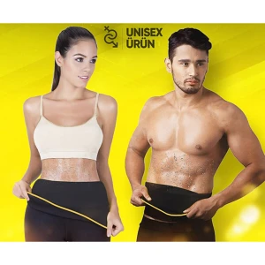 Termal Sauna Korsesi Neopren Kumaş Zayıflama Korsesi Kemeri Yağ Yakma Terleme Korsesi