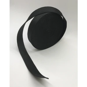 3,0 cm Siyah Kolon - Şerit - Dar Dokuma - 10 Mt.