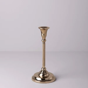 Armina Paslanmaz Çelik 24 cm Şamdan Gold