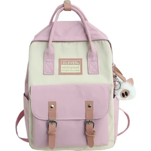 Kadınlar Naylon Sırt Çantası Şeker Renk Su Geçirmez Gençler Kızlar Için Okul Çantaları Patchwork Sırt Çantası Kadın Sırt Çantası Mochila (Yurt Dışından)