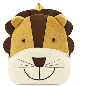 Figürlü Peluş Çocuk Sırt Çantası -Sarı (Yurt Dışından)