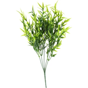 Yapay Çiçek Deposu Kaliteli Yapay Yıldız Yeşillik Demeti 33 Cm
