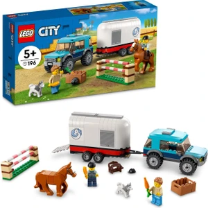 City At Nakliye Aracı 60327 - 5 Yaş ve Üzeri Çocuklar Için Oyuncak Yapım Seti (196 Parça)