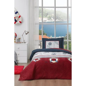 Deep Blue Tek Kişilik Kapitone Nevresim Takımı