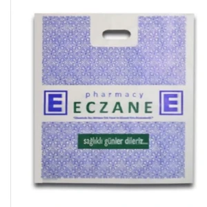 Eczane Poşetçisi Poşet Jumbo Boy El Geçme 40x50 2 kg