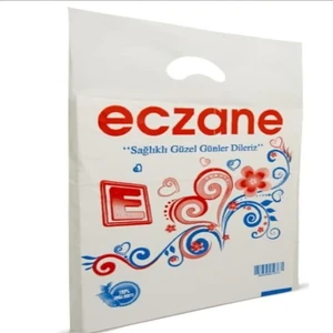 Eczane Poşetçisi Poşet Orta Boy El Geçme 22x33 2 kg