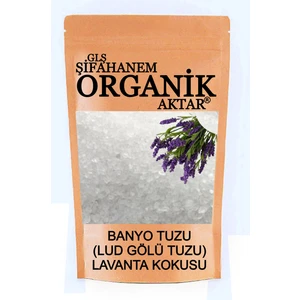 GLŞ Şifahanem Organik Aktar Banyotuzuu Lud Gölü Tuzu Lavantal Yağı Özlü 1 kg