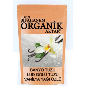 GLŞ Şifahanem Organik Aktar Banyotuzuu Lud Gölü Tuzu Vanilya Yağı Özlü 750 gr