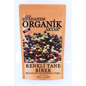 GLŞ Şifahanem Organik Aktar Renkli Karabiber 50 gr