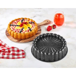 Polo Chef Elif Döküm Granit Tart Kalıbı Yapışmaz Yanmaz 26 Cm