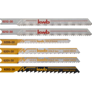 Kwb Dekupaj Testere Bıçak Seti 6 Parça Kutulu 49625630