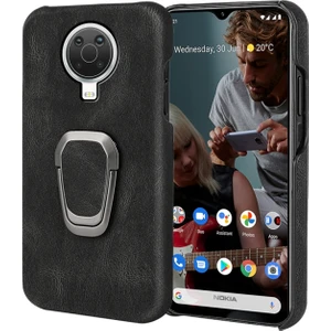 Xphonestore Nokia G20 Halka Tutucu Pu Kılıf Siyah (Yurt Dışından)