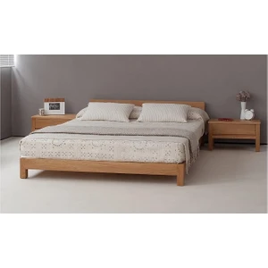Zerka Concept Royal Ithal Çam Masif Ahşap Başlıklı Karyola 160*200
