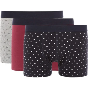 Slim Fit 3'lü Boxer T4915AZ22SP