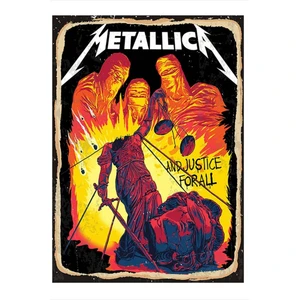 Metallica Mdf Poster 20CM x 30CM