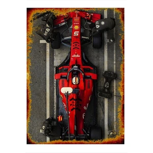 Formula 1 Posteri Desenli Ahşap TABLO20X 30